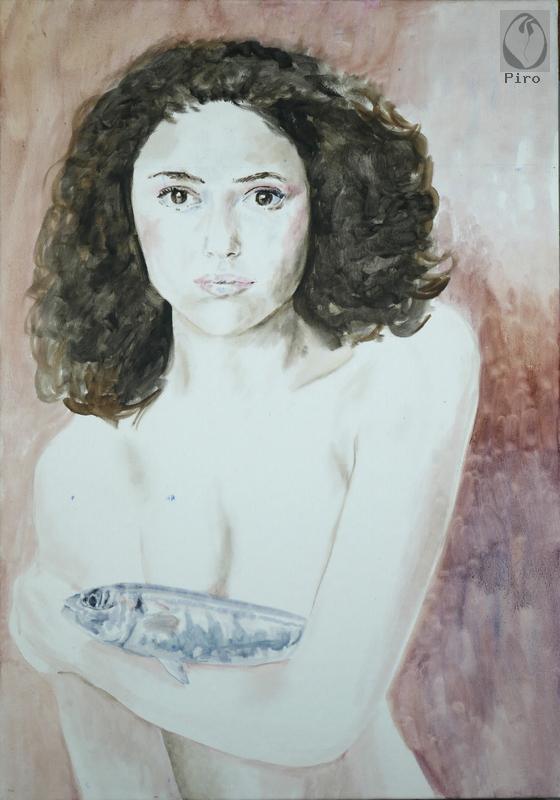 oil on canvas - olio su tela di Piro